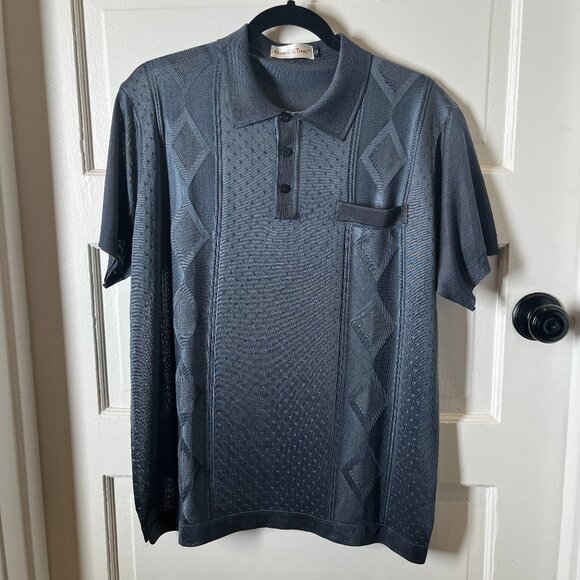 Good Time Blue Polo - Picture 1 of 3